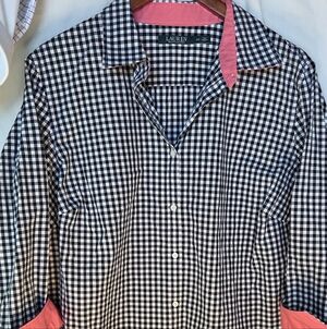 Lauren Ralph Lauren Womens Plus 2X Checkered